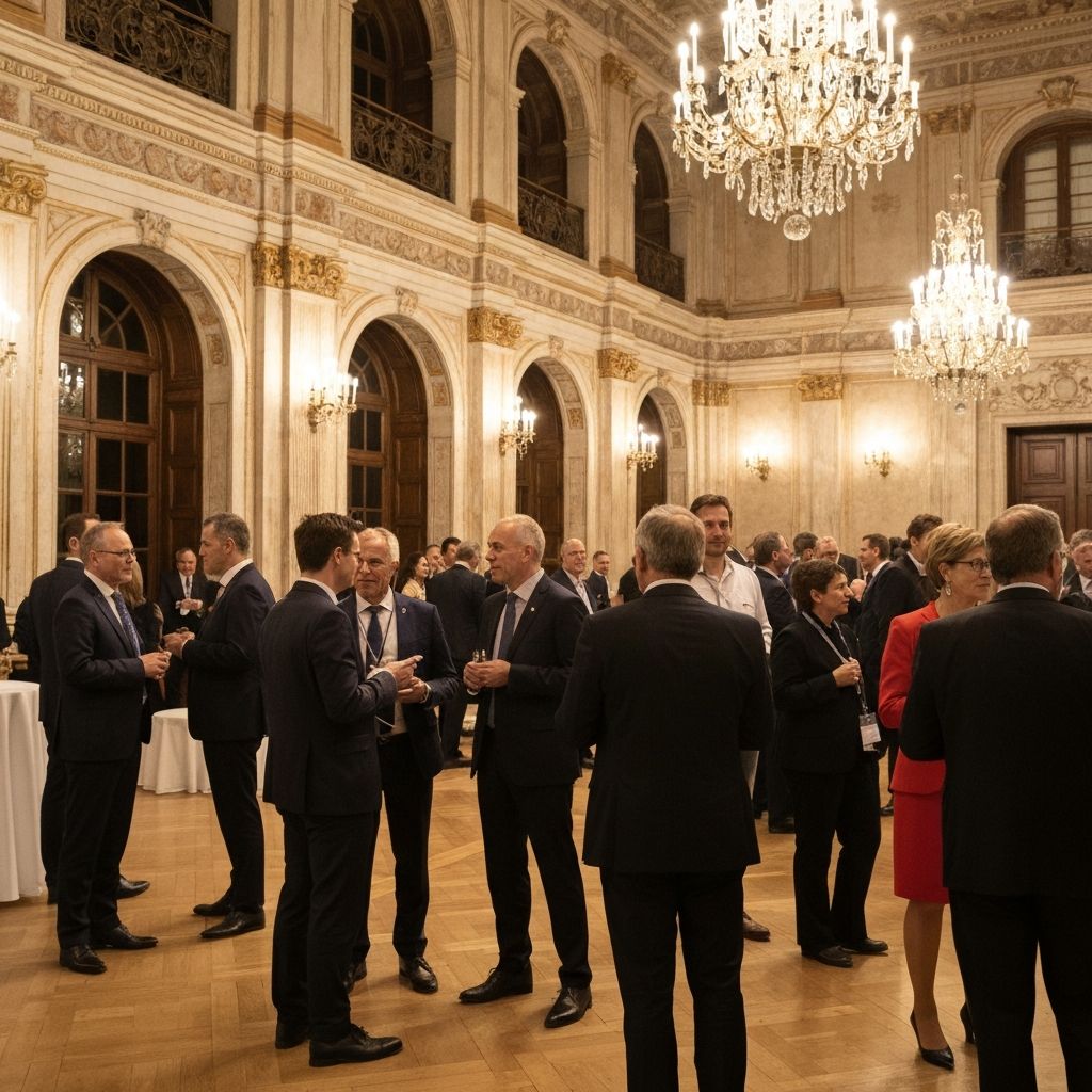 Reception at Presidential Palace